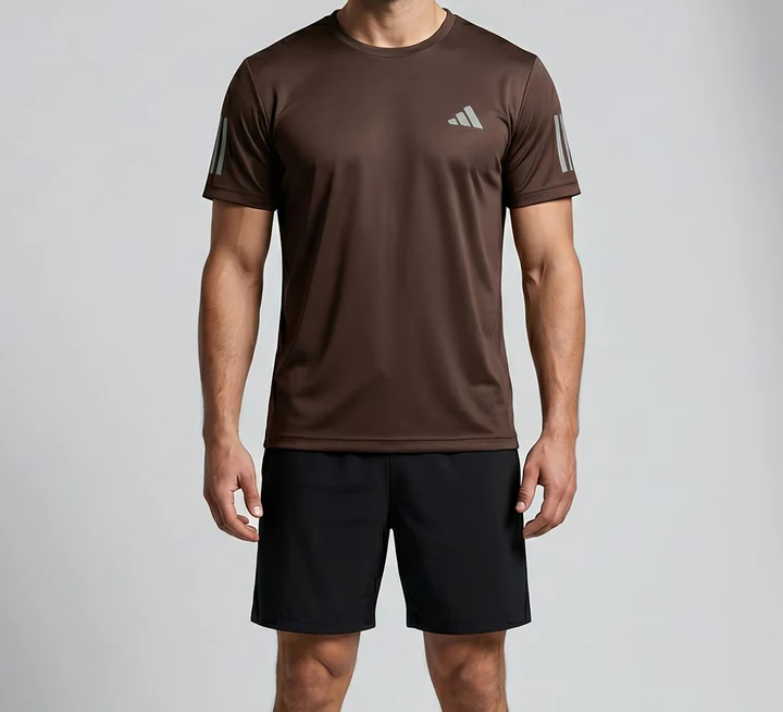 Dry Fits Brown T-Shirt