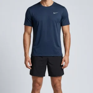 Dry Fits Dark Navy Blue T-Shirt